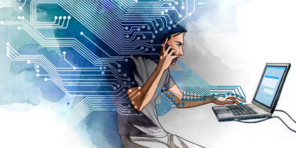 technology-life-watercolour