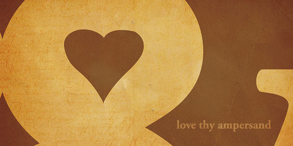 Elegant Fonts for Great Ampersand Designs