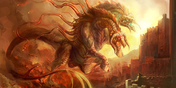 vivid-two-headed-demon-horse-dragon