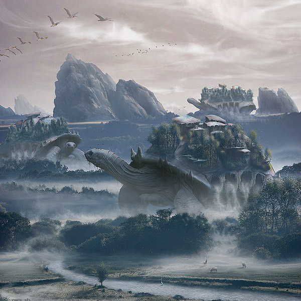photo-manipulation-illustration-giant-turtle-landscape