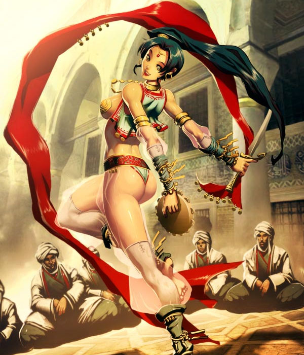 morgiana-the-Clever-ali-baba-digital-Art-Paintings-Airbrushing-Fantasy