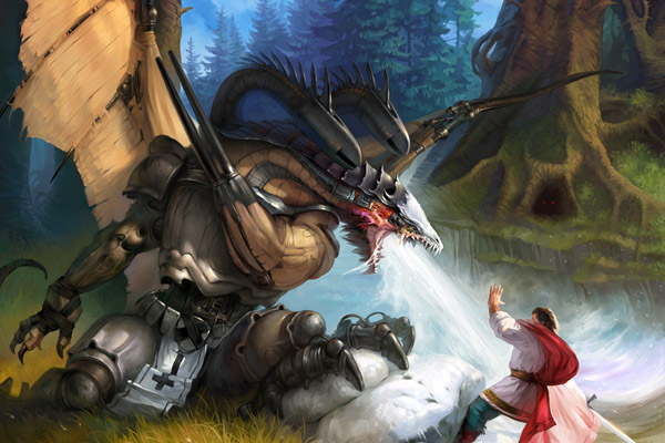 mechanical-dragon-warrior